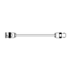 BNC Male to Female Test Cable, RG58C/U - 1045 - E-Z-HOOK, a division of Tektest, Inc.