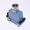 Standard, Rectangular Hood, size 77.27, Double Latch with gasket, Top 1.0-NPT cable entry - CAVT-16.6G - Mencom Corporation