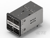 Conn SFP RCP 152 POS 0.8mm Press Fit RA Thru-Hole 152 Terminal 4 Port - 792-2214593-2 - Utmel Electronic Limited