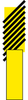 Reflective Bradystake™ Warning Stakes - 96923 - Brady Corporation