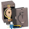 Suttle 16152 Series 6-Conductor Outdoor Jack - 16152L7-6 - TelephoneStuff.com