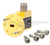Zero Biased Waveguide Detector WR-15 to SMA Female and Negative Video Out From 50 GHz to 75 GHz V Band, UG-385/U Round Cover Flange - FMMT3002 - Fairview Microwave Inc.