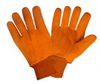 Hi-Vis Double Palm/Corded Poly-Cotton/Gloves (1 Dozen) -- 2800CD - Image