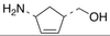 (1S,4R)-cis-4-Amino-2-cyclopentene-1-methanol -- 6464 - Image