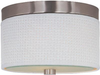 E95000-100SN Flush Mounts-Drum Shades - 664897 - Capital Lighting, Inc.