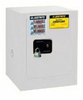 Justrite Sure-Grip EX 15 gal White Hazardous Material Storage Cabinet - 23 1/4 in Width - 44 in Height - Bench Top - 697841-11263 - 697841-11263 - R. S. Hughes Company, Inc.