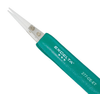 Excelta Three Star Ergonomic Utility Tweezers 277-CE-ET - Ceramic Straight Fine Tip - 5 1/2 in Length - EXCELTA 277-CE-ET - R. S. Hughes Company, Inc.