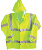 Kimberly-Clark Lime XL Polyester Rain Jacket - 3 Pockets - 761445-01939 - 761445-01939 - R. S. Hughes Company, Inc.