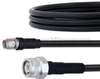 SMA Male to TNC Male Cable LMR-240 Coax in 6 Inch with Times Microwave Connectors and RoHS Compliant - FMC0203240LF-06 - Fairview Microwave Inc.