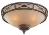 Light Kit - Deco Medallion - Tuscan Bronze - MC21TB-L - Monte Carlo Fan Company