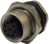 Sensor Connector, Female, 8Pos, Panel; Product Range Amp - Te Connectivity - 68AH8521 - Newark, An Avnet Company