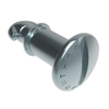 DZUS® Lion Quarter-Turn Stud, Medium Size, Slotted Recess, Steel Zinc Plate, Bright chromate - 82-11-300-16 - Southco