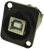 Usb Adapter, 2.0 Type B-Type A, Rcpt; Usb Connector Convert From Cliff Electronic Components - 02AC7508 - Newark, An Avnet Company