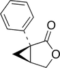 ( /-)-1-Phenyl-2-oxo-3-oxabicyclo[3.1.0]hexane -- 30176 - Image