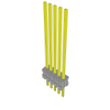 Headers, Male Pins - TMS-105-60-G-S-ND - DigiKey