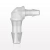 Elbow Connector, Barbed, Natural - 61611 - Qosina Corp.