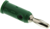 Banana Plug, Stackable, 15A, Screw, Grn; Gender Pomona - 51X1897 - Newark, An Avnet Company