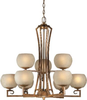 2373-09-41 Mid. Chandeliers-Glass Up - 413990 - Capital Lighting, Inc.