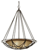 Light Uplight Chandelier - F2607/3MBZ - Murray Feiss Lighting