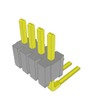 Headers, Male Pins - 612-HTMS-104-02-G-S-RA-ND - DigiKey