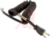 Power Cord; 13 A; SJO; 1 ft.; 1.37 in. (Outer); 1625 W; 125 V; Black; 60 degC - 70116034 - Allied Electronics, Inc.