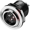 DIN Plug; Receptacle; 3; Male; 125; 5 A; 0.010 Ohms (Max.); Copper Alloy - 70214554 - Allied Electronics, Inc.