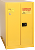 Eagle 55 gal Yellow Hazardous Material Storage Cabinet - 31 1/4 in Width - 50 in Height - Bench Top - 048441-33160 - 048441-33160 - R. S. Hughes Company, Inc.