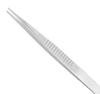 Excelta Three Star Utility Tweezers 121-SA - Stainless Steel SMD Straight Thin Flat Tip - 4 1/2 in Length - EXCELTA 121-SA - R. S. Hughes Company, Inc.
