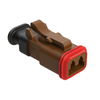 Rectangular Connector Housings - 889-AT06-2S-SR02BRN-ND - DigiKey