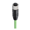 Fast Ethernet Cat5e Data Single-Ended Cordset: M12 Standard, female, - 0985 342 118 - Belden Inc.
