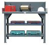 Shop Table With Two Lower Shelves -- T4830S/SG - Image