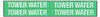 Self-Sticking Vinyl Pipe Marker - 7285-4 - Brady Corporation
