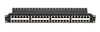 CAT5e Feed-Through Patch Panel, 1U, Shielded, 48-Port - JPM806A-HD - Black Box