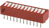 Switch, Dip, 12 Position, Spst, Raised Rocker; No. Of Circuits Grayhill - 31K8834 - Newark, An Avnet Company