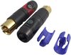 Rca (Phono) Audio / Video Connector, Plug, 2, Black, Metal Body, Gold Plated Contacts Rohs Compliant Neutrik - 37T8142 - Newark, An Avnet Company