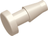 1/4 Commercial Grade Barb Plug, Natural -- AP01PLG25N - Image