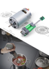 New cordless hand blender DC motor - PT555PM series - Shenzhen Power Motor Industrial Co., Ltd.