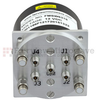 SP4T Latching DC to 40 GHz Terminated Electro-Mechanical Relay Switch, Self Cut Off, TTL, Indicators, Diodes, 3W, 12V, 2.92mm -- FMSW6319 - Image