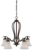 Mid. Chandeliers-Glass Down - 653917 - Light Center (The)