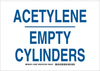 Chemical & Hazardous Material Sign - 125570 - Brady Corporation