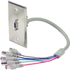 Video Adapter, 24In, Gray; Connector Type A L-Com - 90M2158 - Newark, An Avnet Company