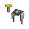Low Profile PC Mount w/Yellow Screw-Unassembled - 8198-7 - Keystone Electronics Corp.