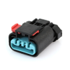 Aptiv 54200409 Apex 2.8 Sealed 4-Way Female Housing - 38860 - Waytek, Inc.