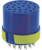 connector comp,insert only,size 28,blueinsul,26 #16 solder cup socket contact - 70141415 - Allied Electronics, Inc.