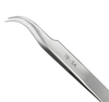 Excelta Three Star Utility Tweezers 7B-SA - Stainless Steel Curved Tapered Very Fine Point Tip - 0.01 in Tip Width - 4 1/2 in Length - 0.01 in Thick - EXCELTA 7B-SA - R. S. Hughes Company, Inc.