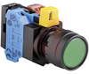 Switch,Illuminated,Pushbutton,1NO-NC,ROUND FLUSH,Momentary,LED - 70174979 - Allied Electronics, Inc.