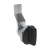 Quarter-Turn Cam Latch, Short wing, 22mm  Grip, Not Sealed, Zinc Alloy, Powder Coat, Black - E5-1-115-120 - Southco