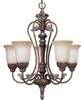 P4299-55 Mid. Chandeliers-Glass Up - 783774 - Capital Lighting, Inc.