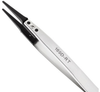 Excelta Four Star Utility Tweezer 169D-RT - Carbon Fiber Straight Tip -.055 Tip Width - 5 in Length - EXCELTA 169D-RT - R. S. Hughes Company, Inc.