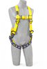 DBI Sala Delta Yellow Universal Vest-Style Body Harness - Polyester Webbing - 840779-00001 - 840779-00001 - R. S. Hughes Company, Inc.